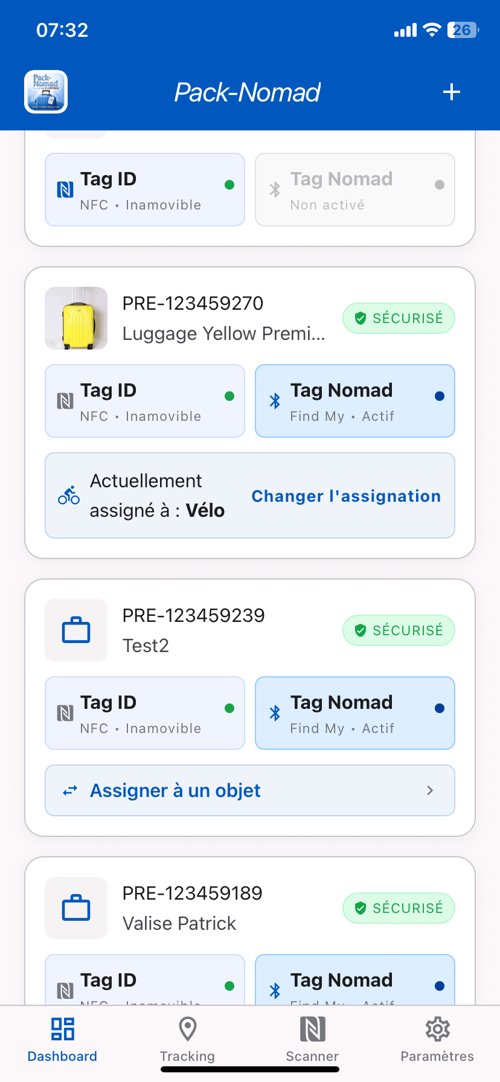 Double protection Tag ID et Tag Nomad
