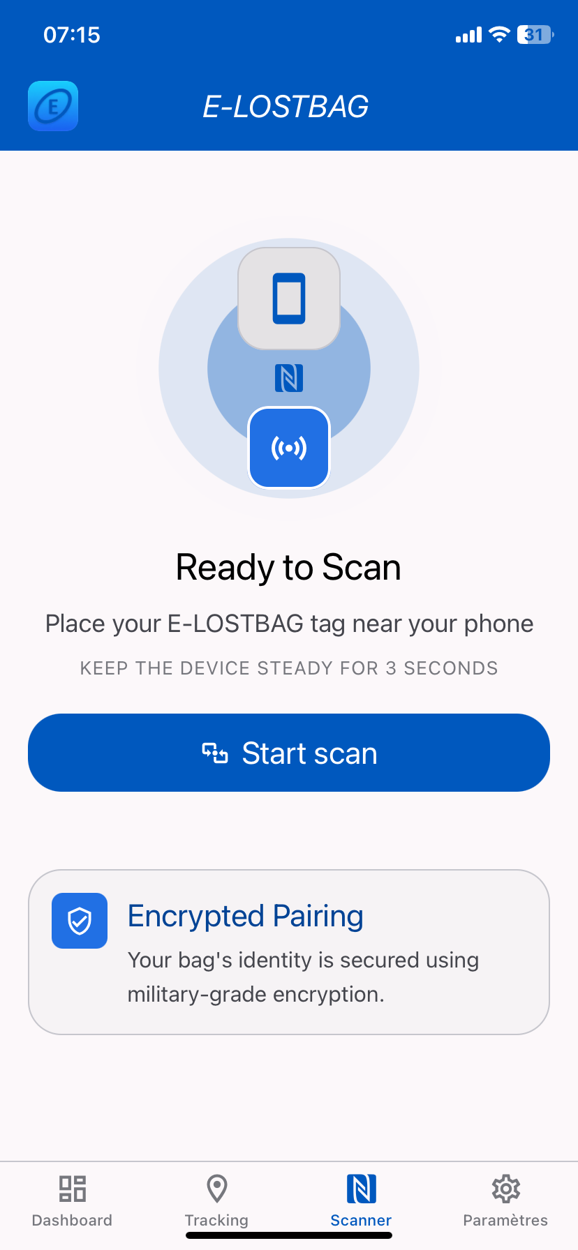 NFC scanner